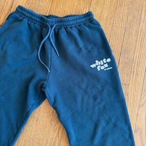 White Fox sweatpants